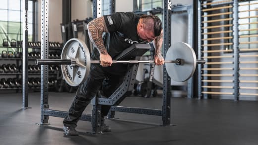 ウエイトトレーニング ROUGE POWERBAR 220 Rogue 20KG Ohio Power Bar - Black Zinc | Rogue Fitness